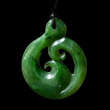 Load image into Gallery viewer, Jade Pendant, small Family Koru-0