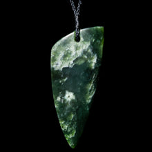 Load image into Gallery viewer, Pounamu Rei Niho (tooth) Pendant-0