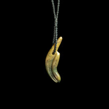 Load image into Gallery viewer, Jade Toki hand carved pendant by Nick and Mady-0