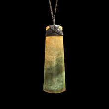 Load image into Gallery viewer, Large Jade Hei Toki handcrafted Pendant by Raegan Bregman-0