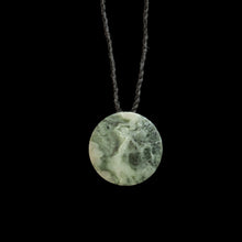 Load image into Gallery viewer, Jade disc pendant by Nick and Mady-0