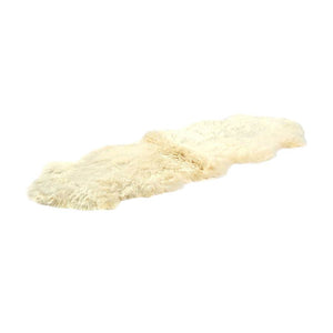 Natural Sheepskin Rug 2 piece Double - ecoVert