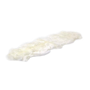 Natural Sheepskin Rug 2 piece Double - ecoVert