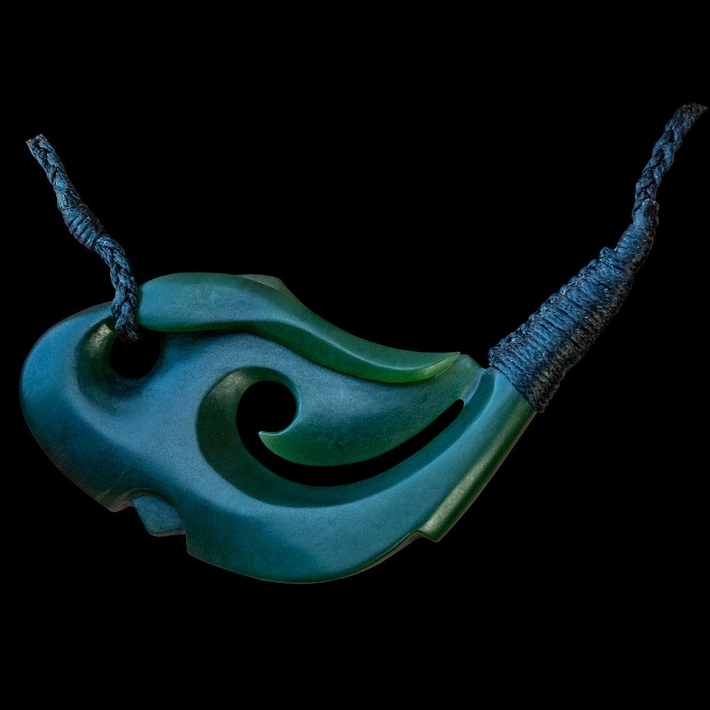 Large Matau with Wooden gift box by Nick Balme