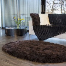 Longwool Area Rug Oval - ecoVert