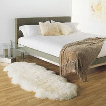 Natural Sheepskin Rug 2 piece Double - ecoVert